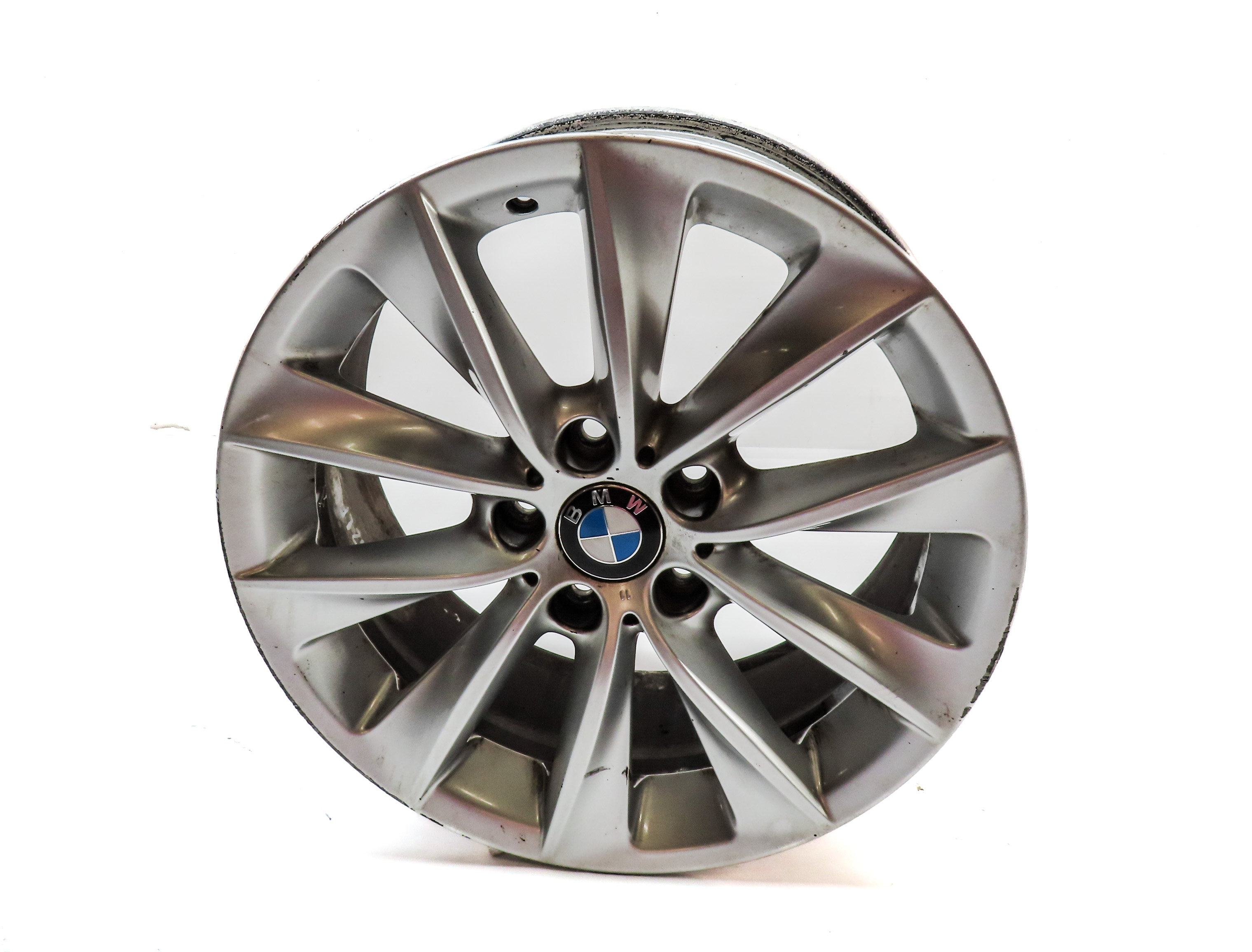 2011-2018 BMW X3 X4 (F25 F26) 18x8 ALUMINUM ALLOY 5 DOUBLE 10 SPOKE WHEEL RIM — exact item pictured